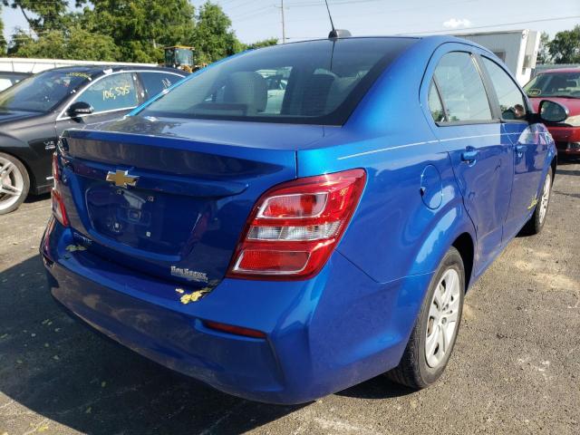Photo 4 from auction – 2017 CHEVROLET SONIC LS with VIN 1G1JB5SH6H4102995