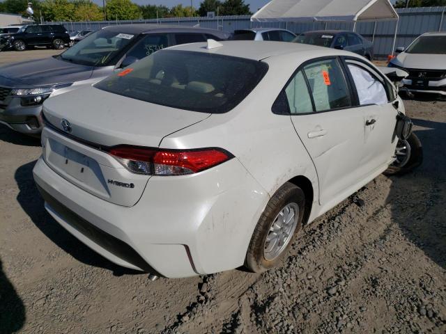 Photo 4 from auction – 2020 TOYOTA COROLLA LE with VIN JTDEBRBE7LJ012027