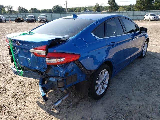 Photo 4 from auction – 2020 FORD FUSION SE with VIN 3FA6P0HD6LR160827