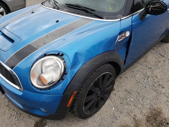 Photo 9 from auction – 2010 MINI COOPER S with VIN WMWMF7C58ATX45897