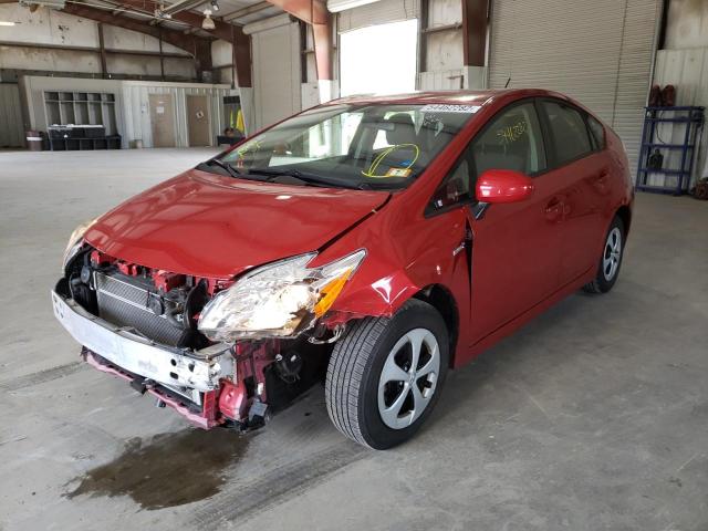 Photo 2 from auction – 2013 TOYOTA PRIUS with VIN JTDKN3DU8D1728478