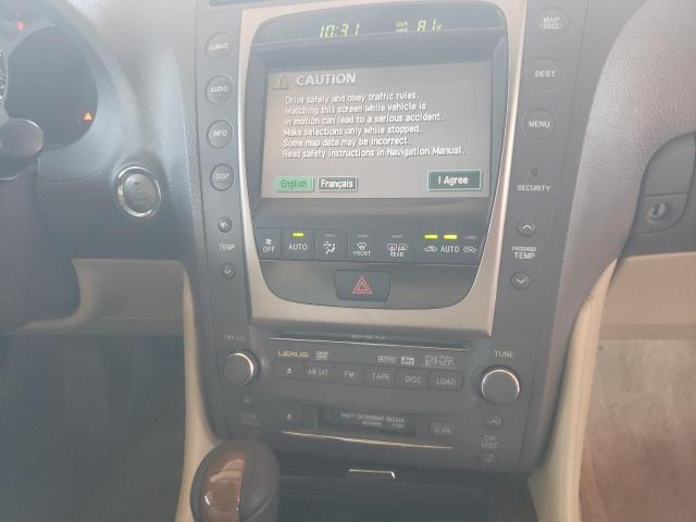 Photo 9 from auction – 2006 LEXUS GS 300 with VIN JTHBH96S465037920