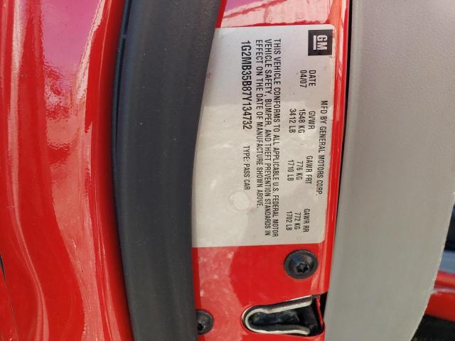 Photo 10 from auction – 2007 PONTIAC SOLSTICE with VIN 1G2MB35B87Y134732
