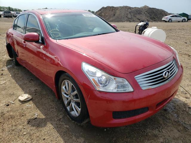 INFINITI G35 2008 with VIN JNKBV61E58M210491 - Photo from auction