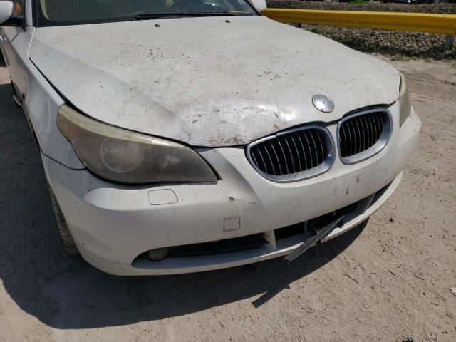 Photo 9 from auction – 2007 BMW 525 I with VIN WBANE53567CY08161