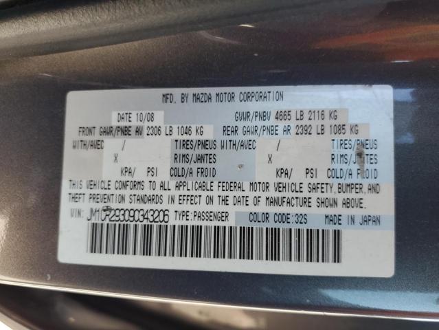 Photo 10 from auction – 2009 MAZDA 5 with VIN JM1CR293090343206