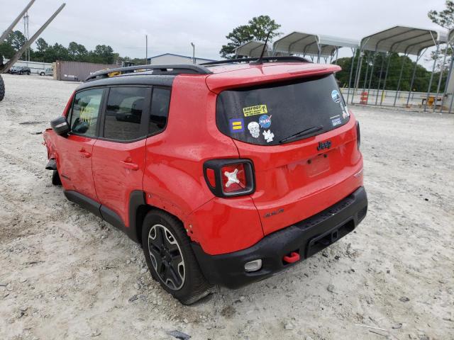 Photo 3 from auction – 2016 JEEP RENEGADE T with VIN ZACCJBCT0GPE26271