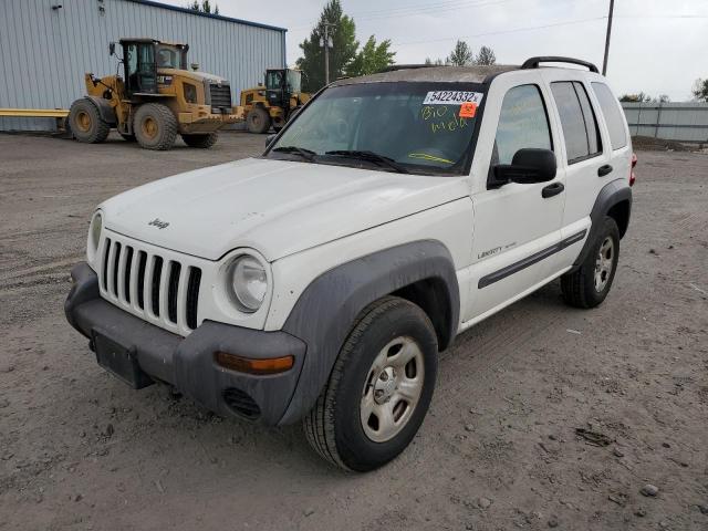 Photo 2 from auction – 2003 JEEP LIBERTY SP with VIN 1J4GL48K33W664680