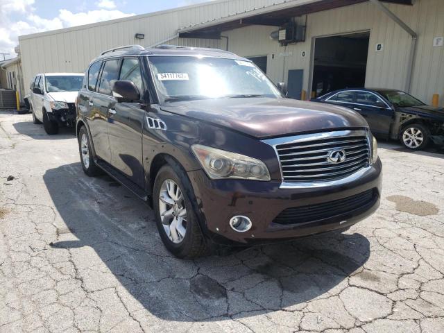 INFINITI QX56 2011 with VIN JN8AZ2NC1B9300156 - Photo from auction