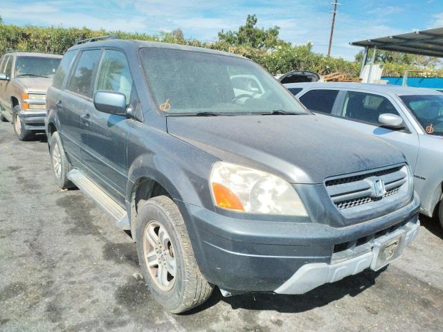 Photo 1 from auction – 2004 HONDA PILOT EXL with VIN 2HKYF18584H570571