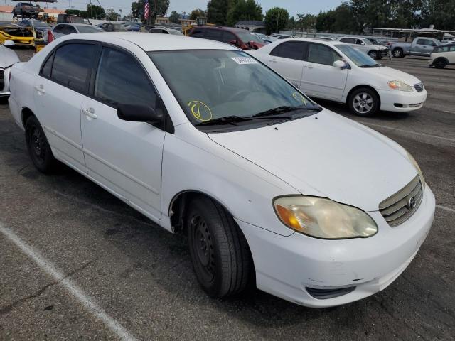 TOYOTA COROLLA CE 2004 with VIN 2T1BR32E54C316823 - Photo from auction