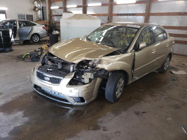 Photo 2 from auction – 2011 KIA RIO BASE with VIN KNADH4A33B6748491