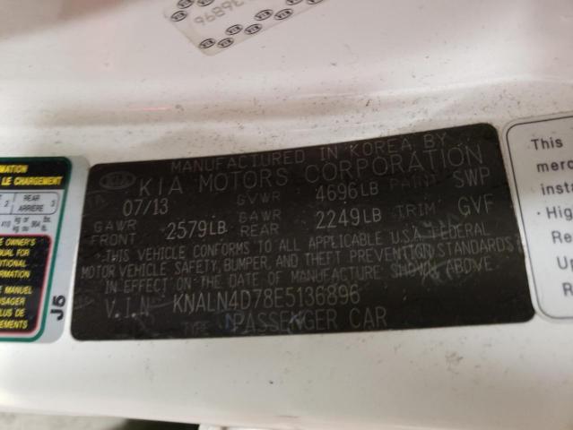 Photo 10 from auction – 2014 KIA CADENZA PR with VIN KNALN4D78E5136896