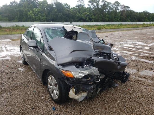 HONDA CIVIC LX 2012 with VIN 2HGFB2F54CH595570 - Photo from auction