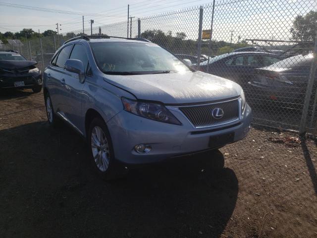 LEXUS RX 450 2010 with VIN JTJBC1BA8A2023119 - Photo from auction