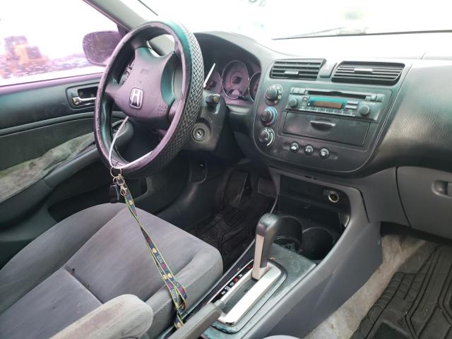 Photo 9 from auction – 2003 HONDA CIVIC LX with VIN 2HGES16673H563906