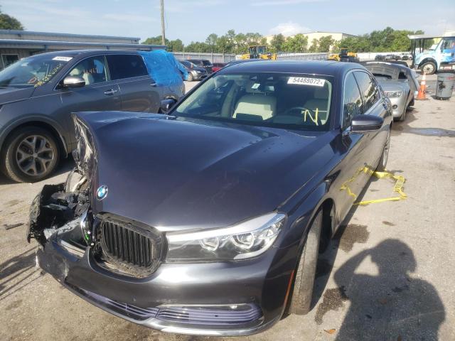 Photo 2 from auction – 2017 BMW 740 I with VIN WBA7E2C58HG739443
