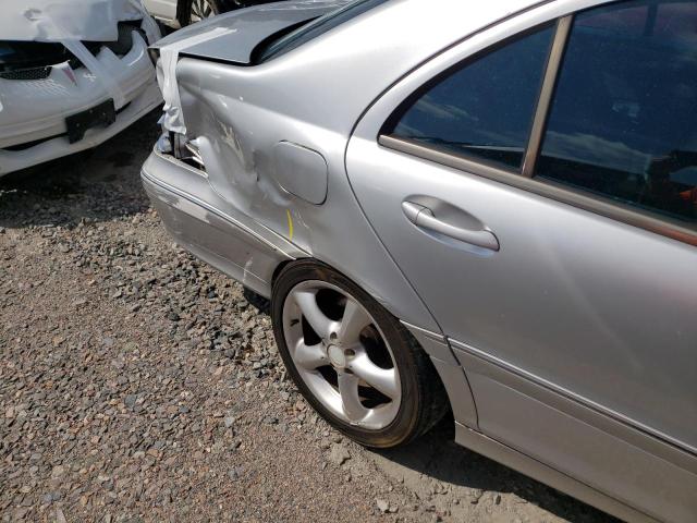 Photo 9 from auction – 2004 MERCEDES-BENZ C CLASS with VIN WDBRF40J14F494747