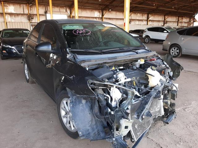 CHEVROLET SONIC LT 2017 with VIN 1G1JD5SG9H4123857 - Photo from auction