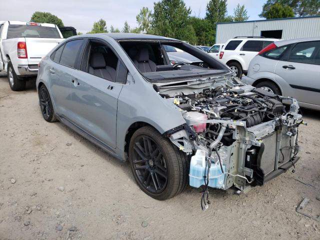 TOYOTA COROLLA SE 2021 with VIN 5YFS4MCE5MP077681 - Photo from auction