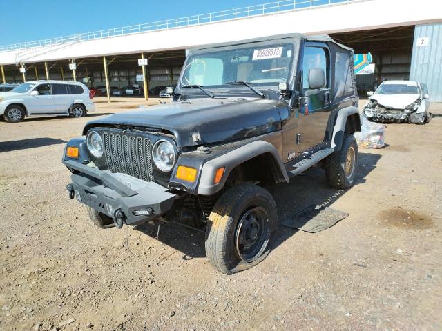 Photo 2 from auction – 2001 JEEP WRANGLER / with VIN 1J4FA29P21P324346