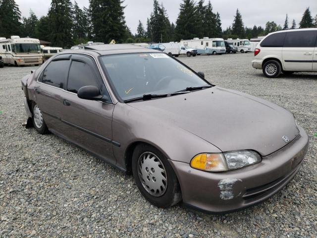 HONDA CIVIC LX 1992 with VIN JHMEG8657NS005015 - Photo from auction