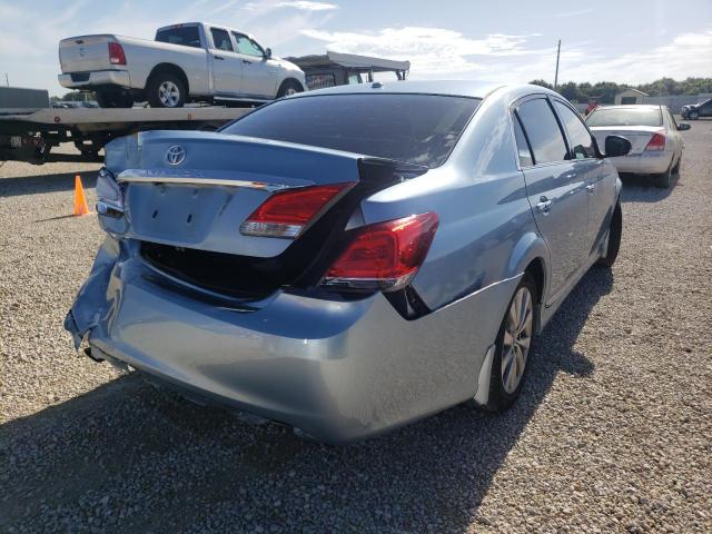 Photo 4 from auction – 2011 TOYOTA AVALON BAS with VIN 4T1BK3DB0BU385311