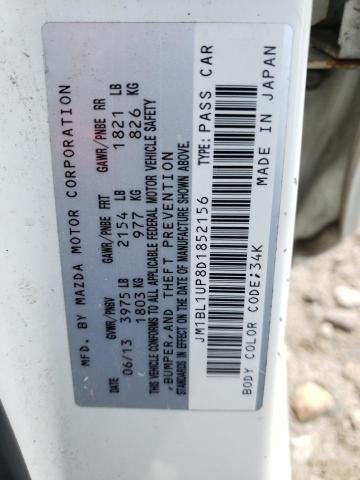 Photo 10 from auction – 2013 MAZDA 3 with VIN JM1BL1UP8D1852156