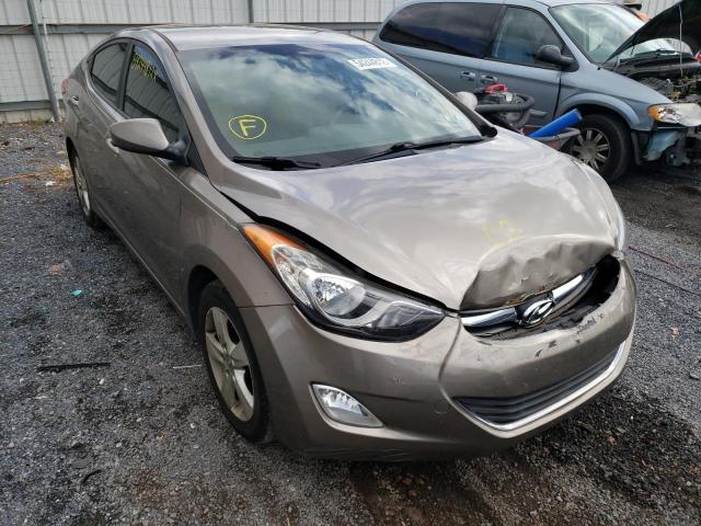 HYUNDAI ELANTRA GL 2012 with VIN 5NPDH4AE9CH070907 - Photo from auction