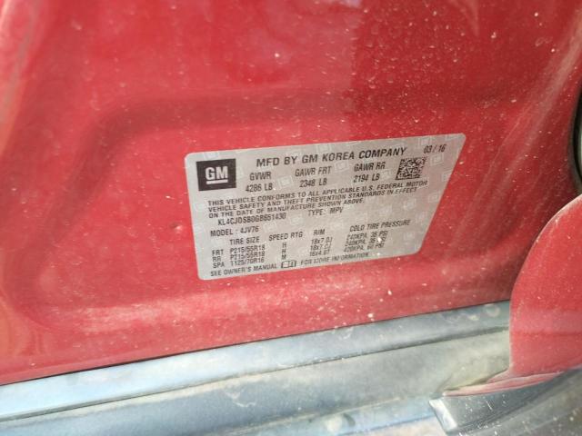 Photo 10 from auction – 2016 BUICK ENCORE PRE with VIN KL4CJDSB0GB651430