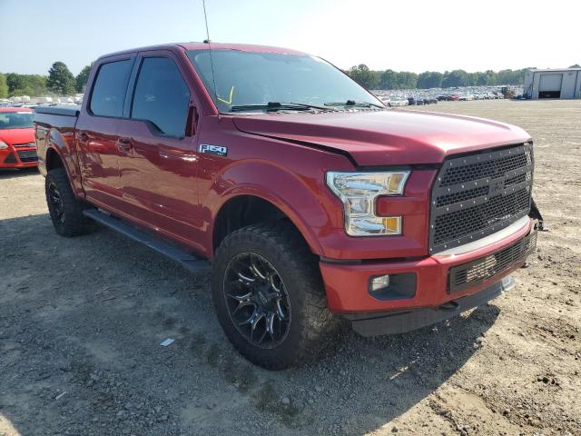 FORD F150 SUPER 2016 with VIN 1FTEW1EF9GFC96683 - Photo from auction