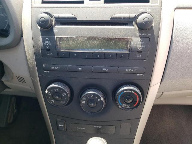 Photo 9 from auction – 2009 TOYOTA COROLLA BA with VIN JTDBL40E79J038920