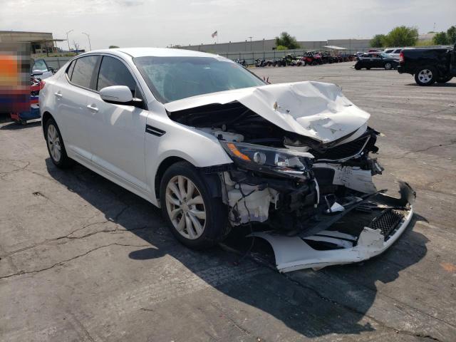 KIA OPTIMA LX 2014 with VIN 5XXGM4A70EG314792 - Photo from auction