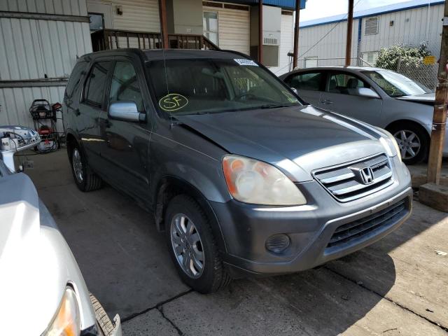 HONDA CR-V EX 2006 with VIN SHSRD78846U409121 - Photo from auction