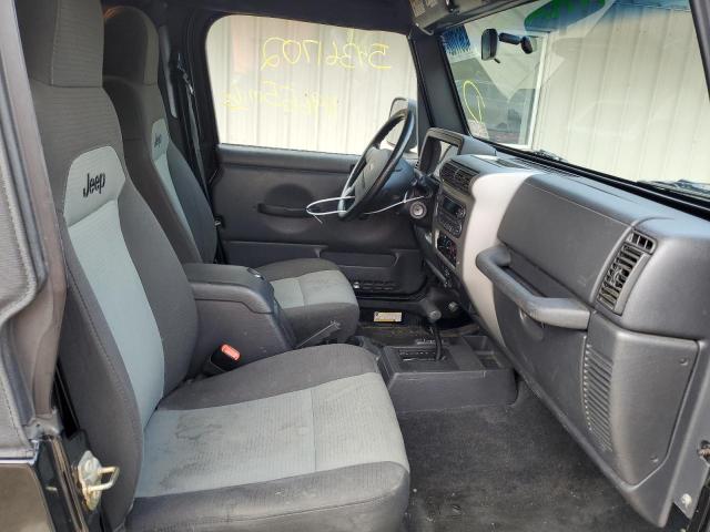 Photo 5 from auction – 2005 JEEP WRANGLER X with VIN 1J4FA39S55P372620