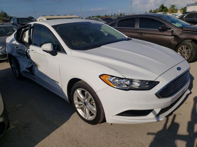 FORD FUSION SE 2018 with VIN 3FA6P0LU3JR248092 - Photo from auction