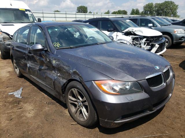 BMW 328 XI 2008 with VIN WBAVC935X8K038406 - Photo from auction