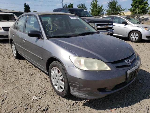 HONDA CIVIC 2004 with VIN 2HGES15574H521990 - Photo from auction