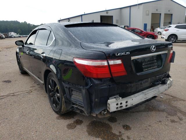 Photo 3 from auction – 2007 LEXUS LS 460L with VIN JTHGL46FX75014430