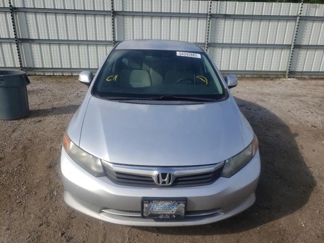 Photo 9 from auction – 2012 HONDA CIVIC LX with VIN 2HGFB2F57CH309033