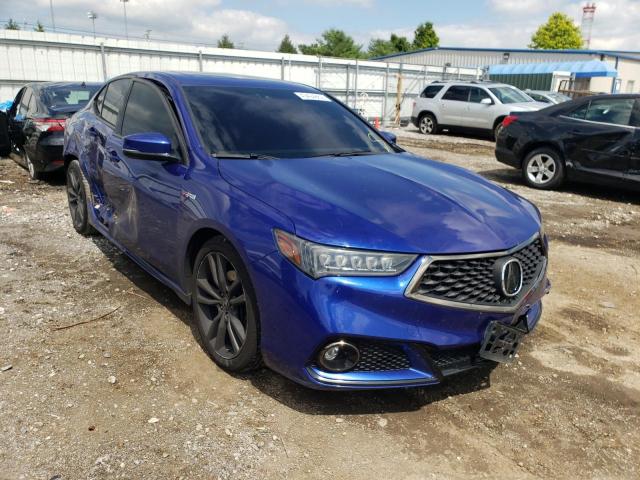 ACURA TLX TECH+A 2018 with VIN 19UUB2F69JA010493 - Photo from auction