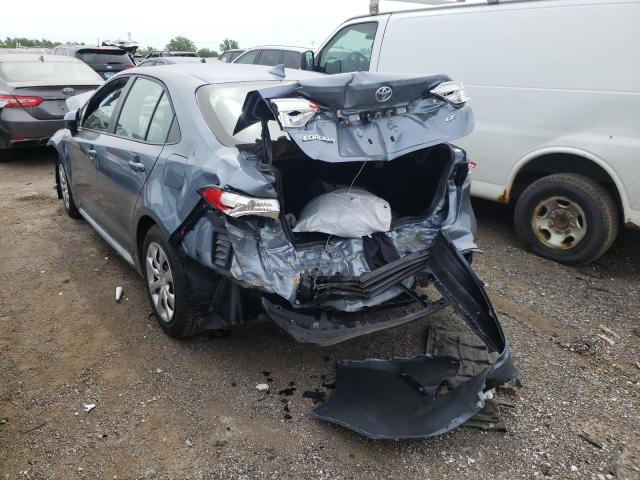 Photo 3 from auction – 2021 TOYOTA COROLLA LE with VIN 5YFEPMAEXMP223015
