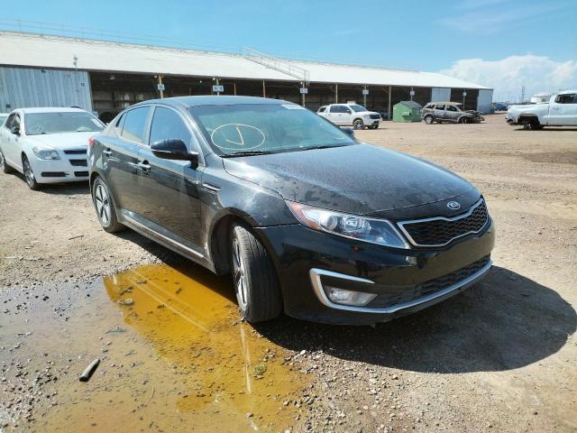 KIA OPTIMA HYB 2013 with VIN KNAGM4AD3D5052840 - Photo from auction