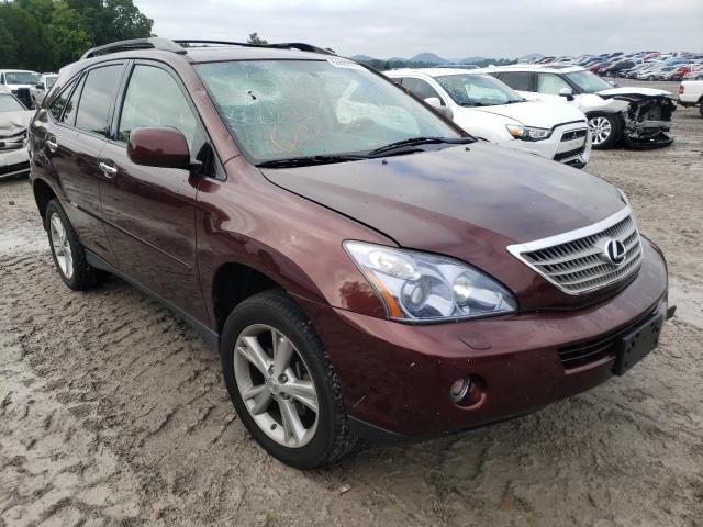 LEXUS RX 400H 2008 with VIN JTJHW31UX82857430 - Photo from auction
