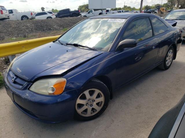 Photo 2 from auction – 2003 HONDA CIVIC EX with VIN 1HGEM21943L032831