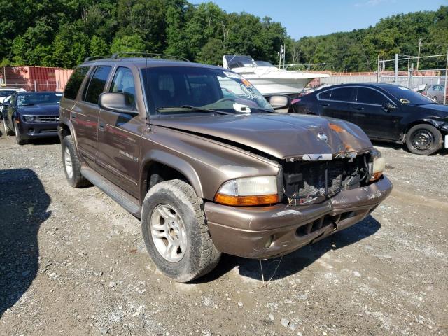 DODGE DURANGO 2001 with VIN 1B4HS28N21F557416 - Photo from auction