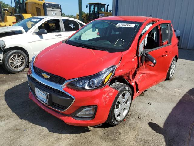 Photo 2 from auction – 2021 CHEVROLET SPARK LS with VIN KL8CB6SA4MC709785