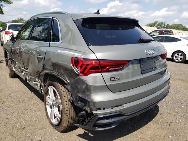 Photo 3 from auction – 2022 AUDI Q3 PREMIUM with VIN WA1DECF31N1075730