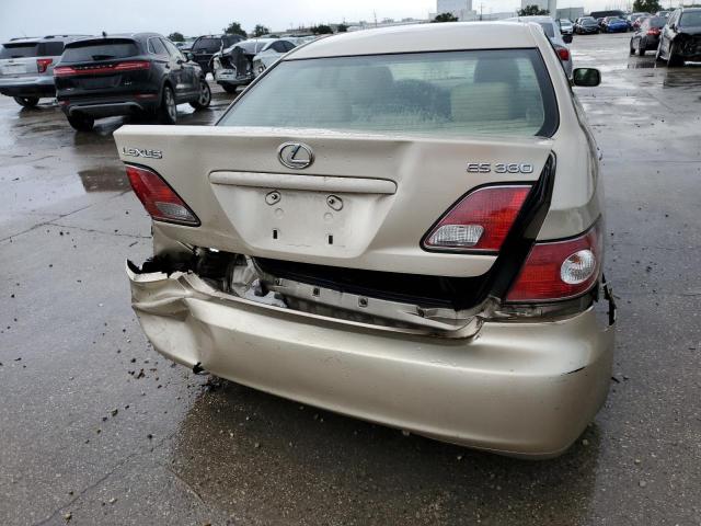 Photo 9 from auction – 2004 LEXUS ES 330 with VIN JTHBA30GX45022843