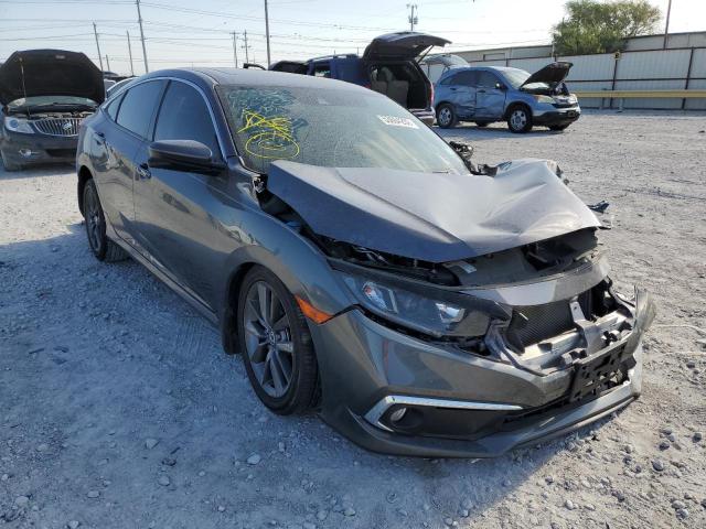 HONDA CIVIC EX 2020 with VIN 19XFC1F37LE017012 - Photo from auction